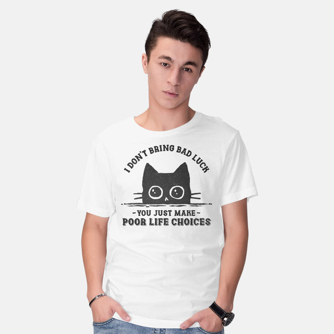 Poor Life Choices-Mens-Basic-Tee-kg07