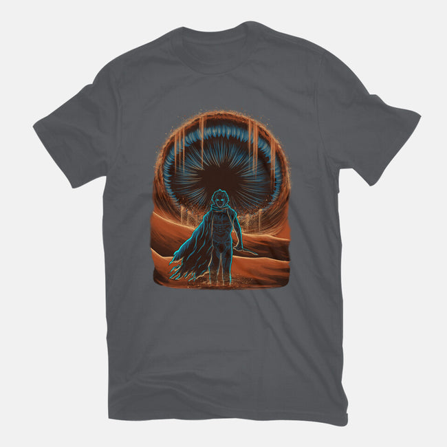 Welcome To Arrakis-Womens-Fitted-Tee-rmatix