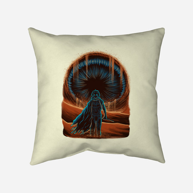 Welcome To Arrakis-None-Removable Cover-Throw Pillow-rmatix