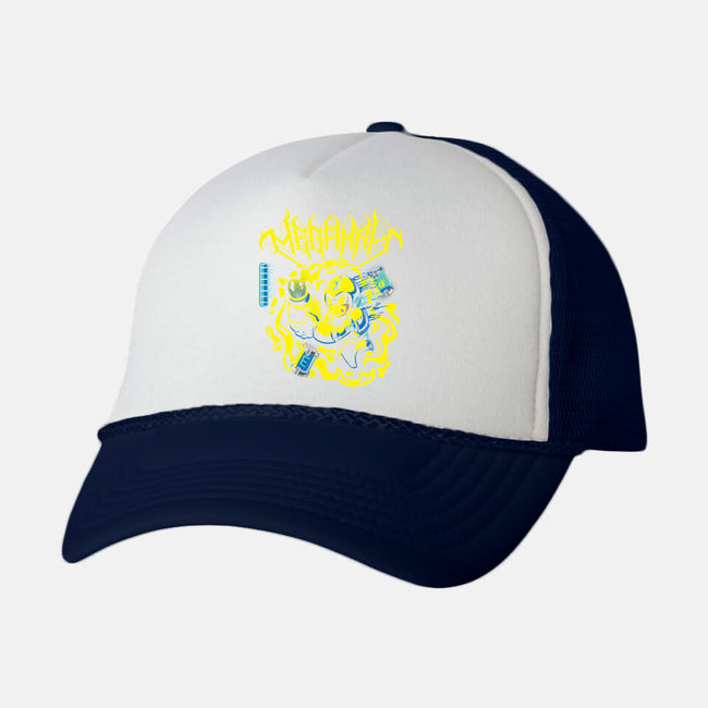 Megaman Energy-Unisex-Trucker-Hat-Kladenko