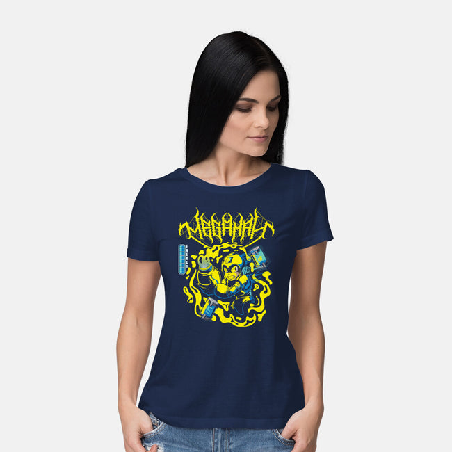 Megaman Energy-Womens-Basic-Tee-Kladenko