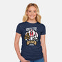 Spring Killer Rabbit-Womens-Fitted-Tee-jrberger