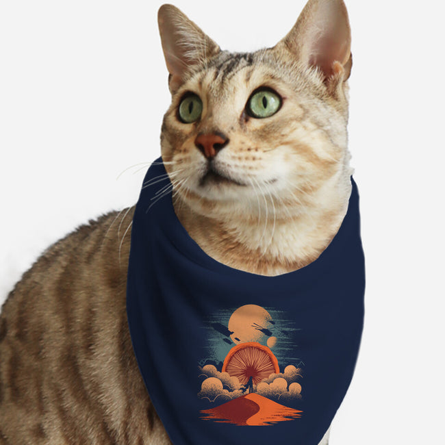 Arrakeen Rises-Cat-Bandana-Pet Collar-estudiofitas