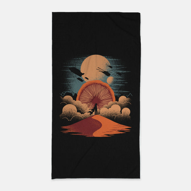 Arrakeen Rises-None-Beach-Towel-estudiofitas