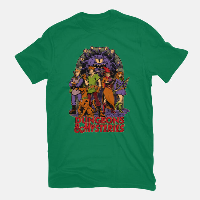 Dungeons And Mysteries-Mens-Premium-Tee-Studio Mootant