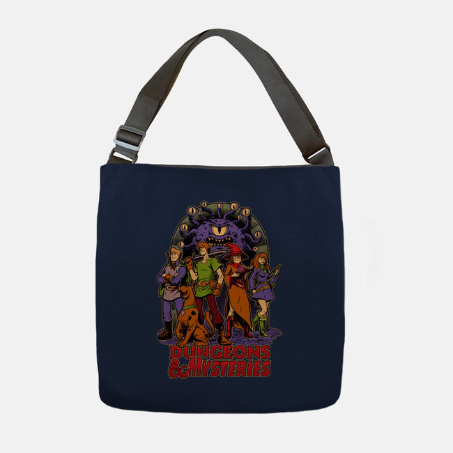 Dungeons And Mysteries-None-Adjustable Tote-Bag-Studio Mootant