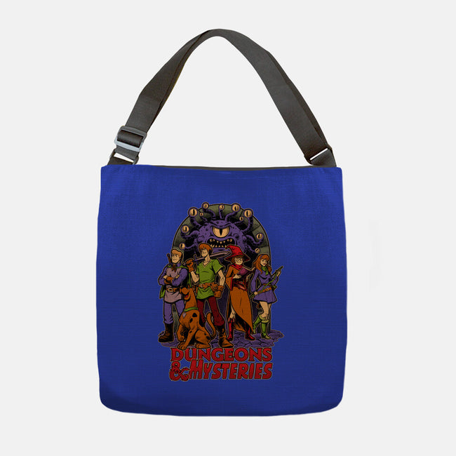 Dungeons And Mysteries-None-Adjustable Tote-Bag-Studio Mootant