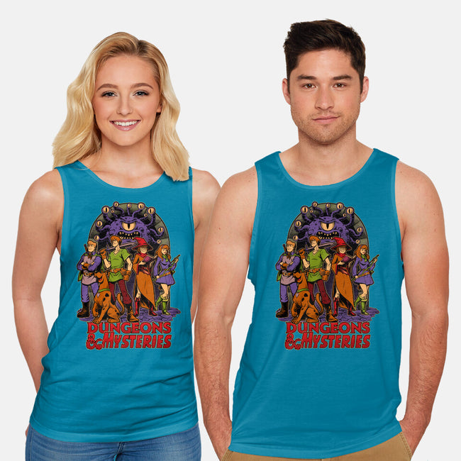 Dungeons And Mysteries-Unisex-Basic-Tank-Studio Mootant