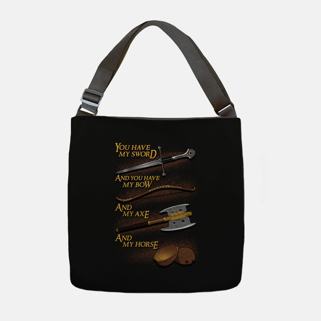 You Have My-None-Adjustable Tote-Bag-Tronyx79