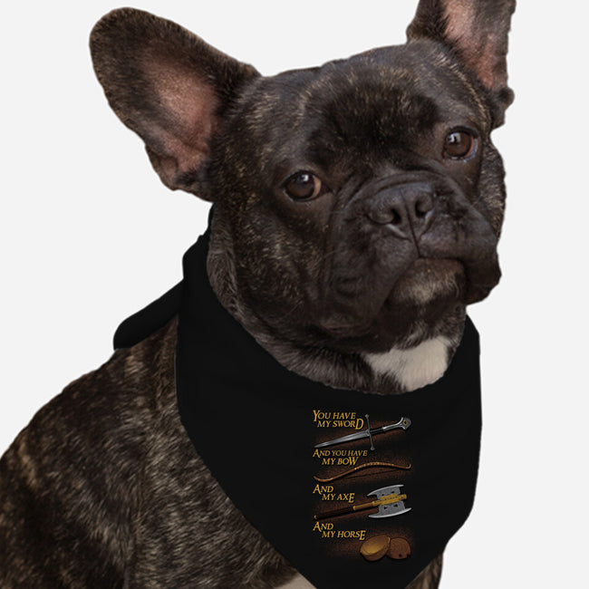 You Have My-Dog-Bandana-Pet Collar-Tronyx79