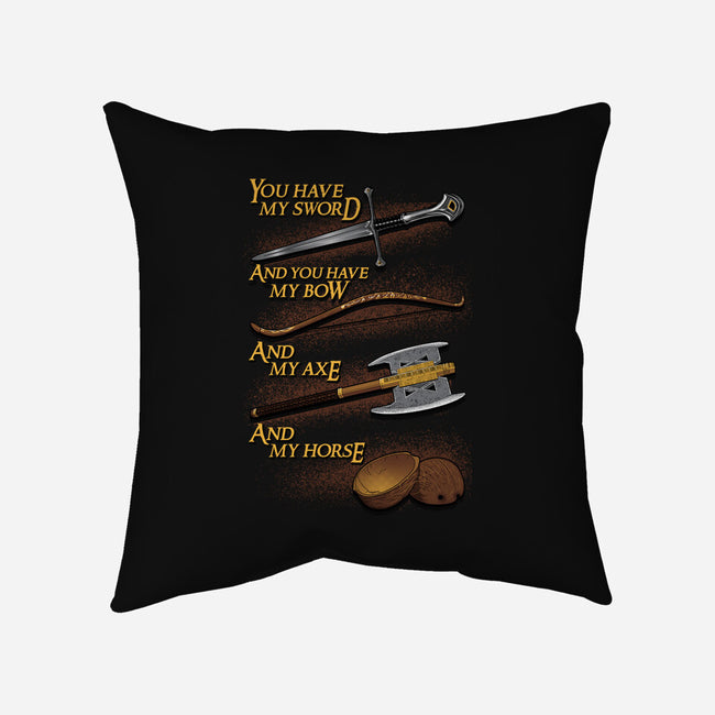 You Have My-None-Non-Removable Cover w Insert-Throw Pillow-Tronyx79