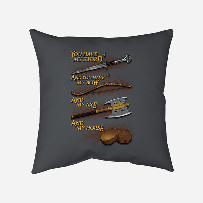 You Have My-None-Removable Cover w Insert-Throw Pillow-Tronyx79