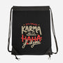 It's Called Karma-None-Drawstring-Bag-tobefonseca