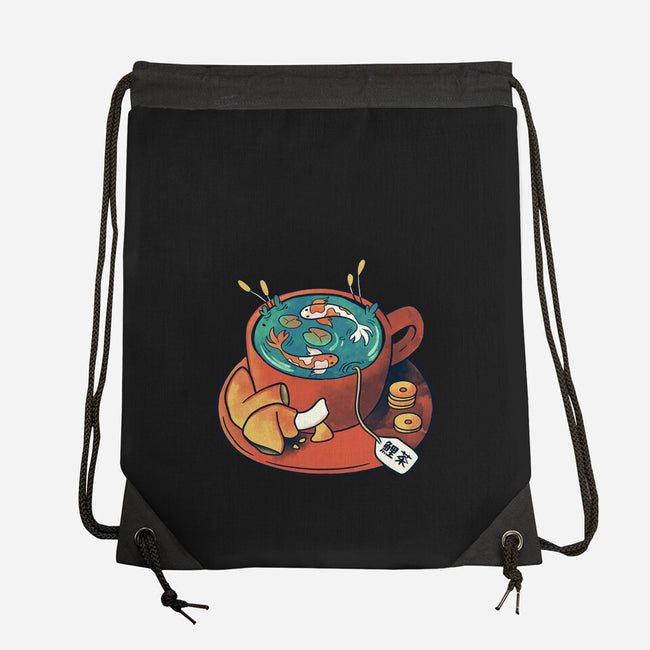 Koi Tea Zen Break-None-Drawstring-Bag-tobefonseca