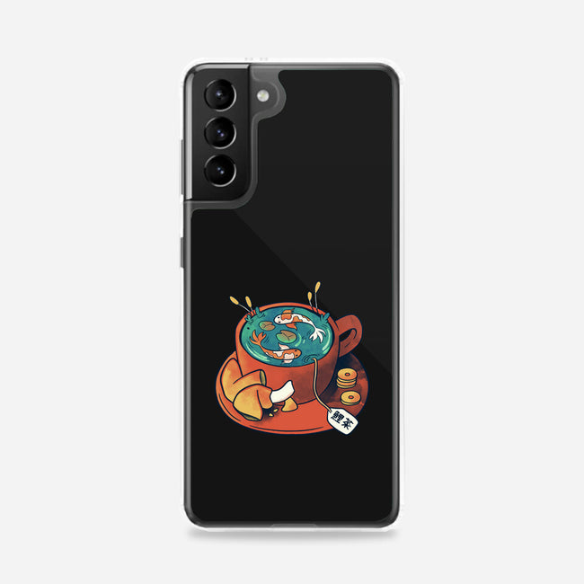 Koi Tea Zen Break-Samsung-Snap-Phone Case-tobefonseca