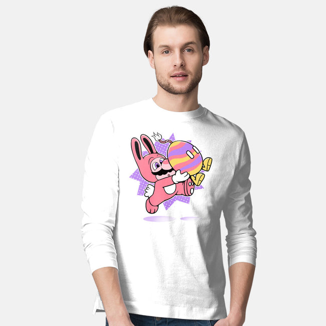 Super Easter Egg-Mens-Long Sleeved-Tee-naomori