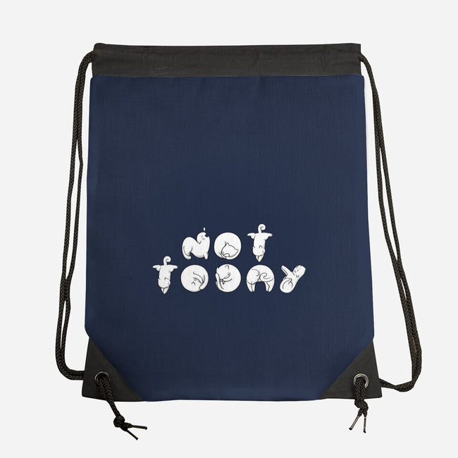 Lazy Cats-None-Drawstring-Bag-naomori