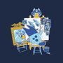 Bluey Portrait-Youth-Pullover-Sweatshirt-naomori