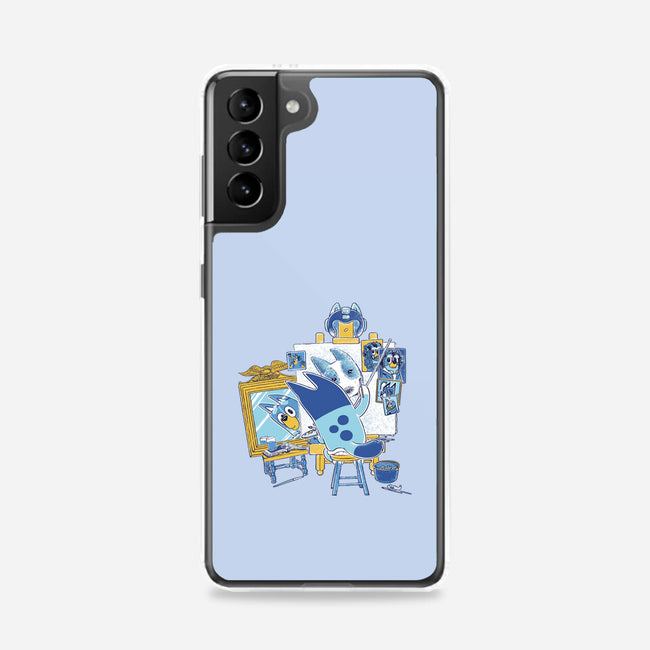 Bluey Portrait-Samsung-Snap-Phone Case-naomori