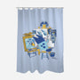 Bluey Portrait-None-Polyester-Shower Curtain-naomori