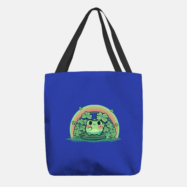 Lucky Little Frog-None-Basic Tote-Bag-TechraNova