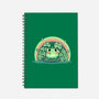 Lucky Little Frog-None-Dot Grid-Notebook-TechraNova