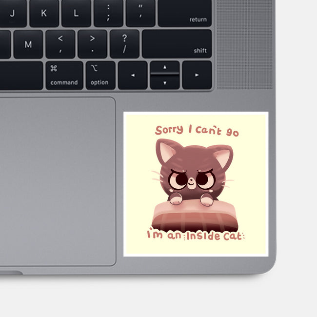Inside Cat-None-Glossy-Sticker-TechraNova