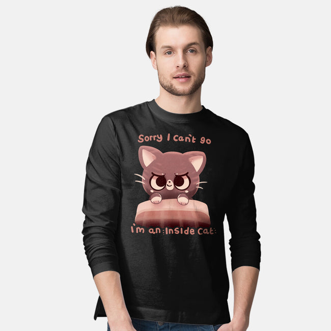 Inside Cat-Mens-Long Sleeved-Tee-TechraNova