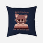 Inside Cat-None-Non-Removable Cover w Insert-Throw Pillow-TechraNova