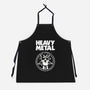 Metal Heeler-Unisex-Kitchen-Apron-retrodivision