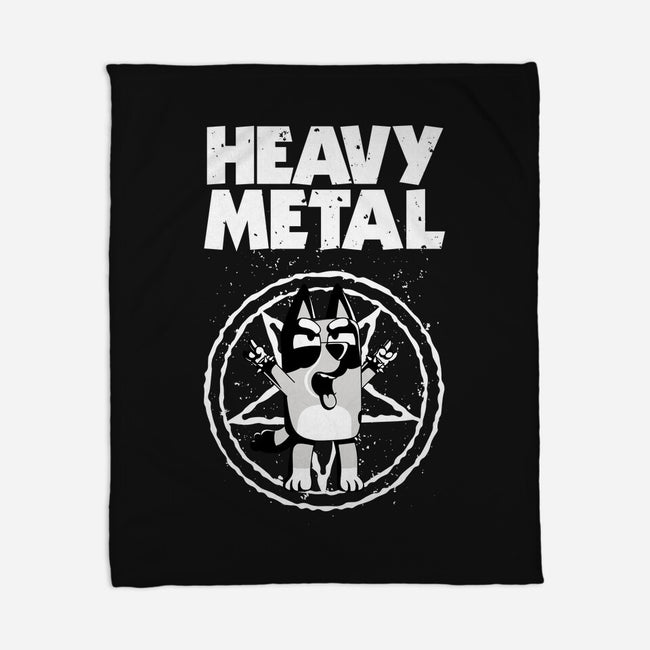 Metal Heeler-None-Fleece-Blanket-retrodivision