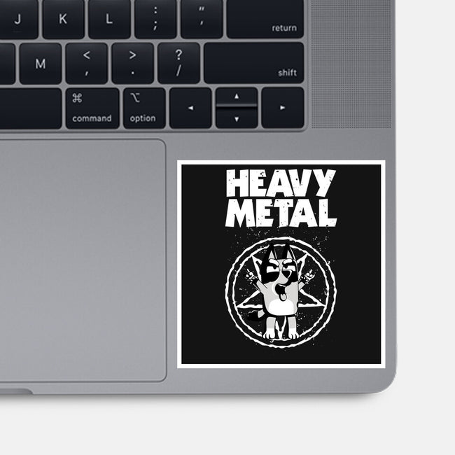 Metal Heeler-None-Glossy-Sticker-retrodivision