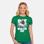 Snowman Spring-Womens-Fitted-Tee-Studio Mootant