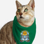 Snowman Irony Spring-Cat-Bandana-Pet Collar-Studio Mootant