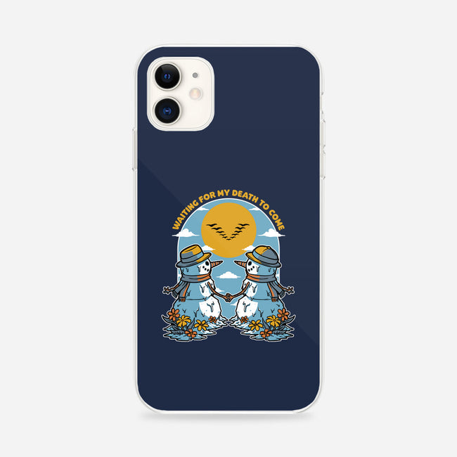 Snowman Irony Spring-iPhone-Snap-Phone Case-Studio Mootant