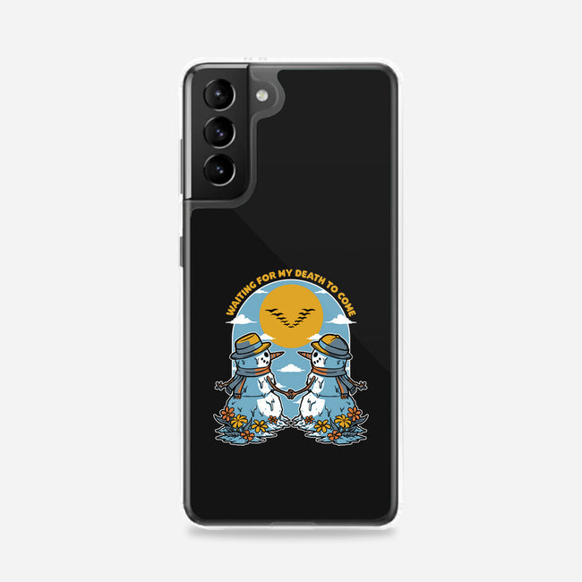 Snowman Irony Spring-Samsung-Snap-Phone Case-Studio Mootant