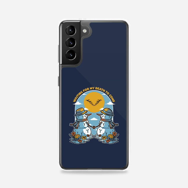 Snowman Irony Spring-Samsung-Snap-Phone Case-Studio Mootant