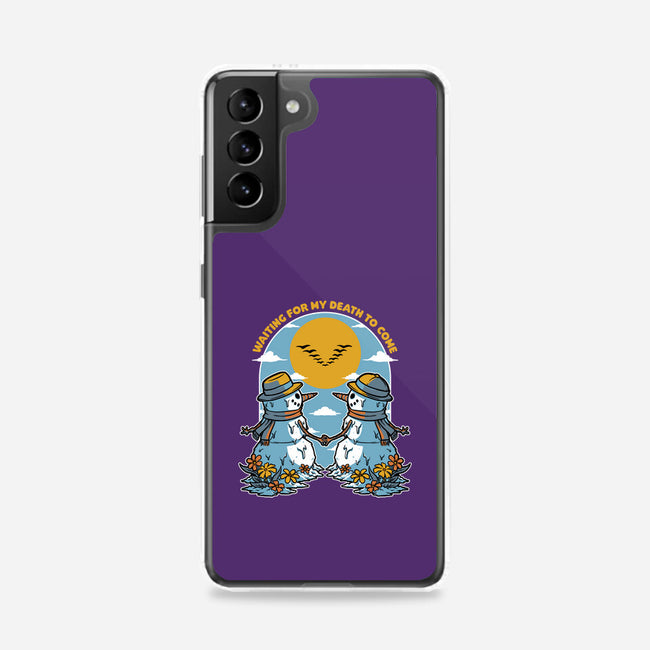 Snowman Irony Spring-Samsung-Snap-Phone Case-Studio Mootant