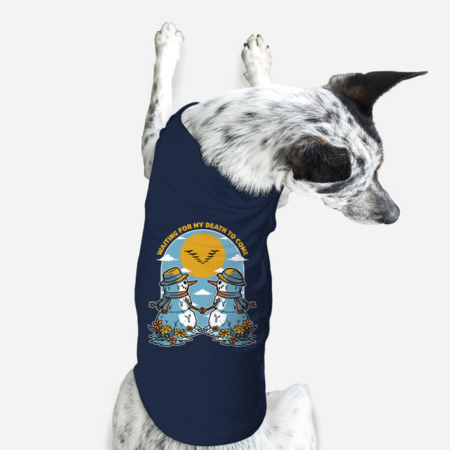 Snowman Irony Spring-Dog-Basic-Pet Tank-Studio Mootant