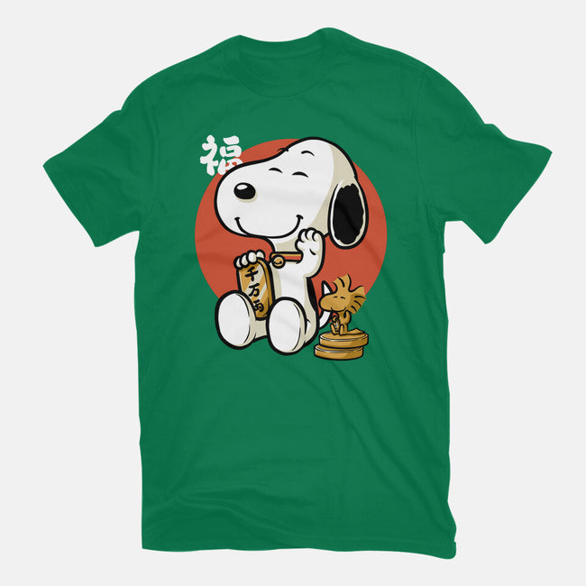 Luck Money Beagle-Mens-Premium-Tee-Studio Mootant