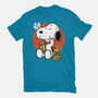 Luck Money Beagle-Womens-Fitted-Tee-Studio Mootant