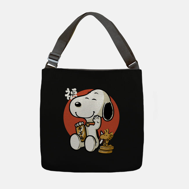 Luck Money Beagle-None-Adjustable Tote-Bag-Studio Mootant