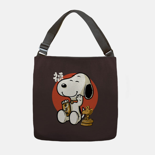 Luck Money Beagle-None-Adjustable Tote-Bag-Studio Mootant