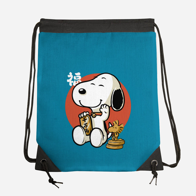 Luck Money Beagle-None-Drawstring-Bag-Studio Mootant