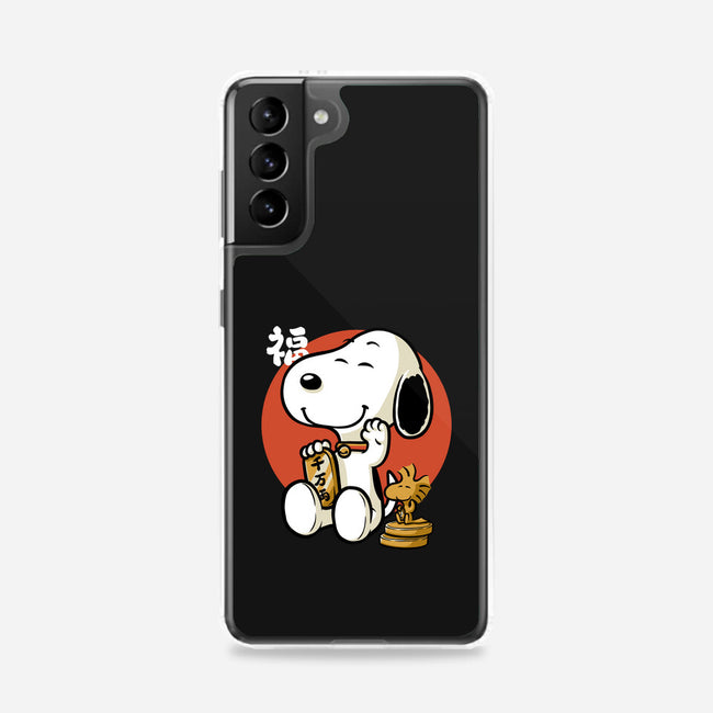 Luck Money Beagle-Samsung-Snap-Phone Case-Studio Mootant