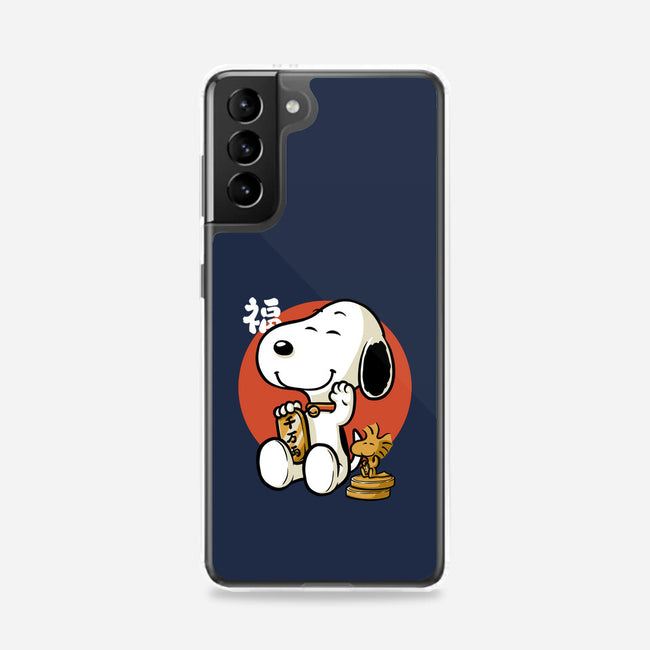 Luck Money Beagle-Samsung-Snap-Phone Case-Studio Mootant