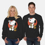 Luck Money Beagle-Unisex-Crew Neck-Sweatshirt-Studio Mootant