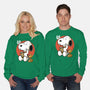 Luck Money Beagle-Unisex-Crew Neck-Sweatshirt-Studio Mootant