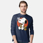 Luck Money Beagle-Mens-Long Sleeved-Tee-Studio Mootant