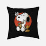 Luck Money Beagle-None-Removable Cover-Throw Pillow-Studio Mootant